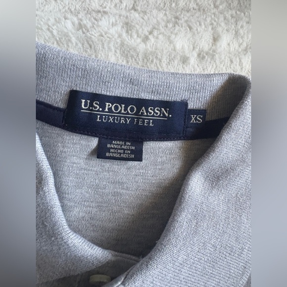 U.S. Polo Assn. Light Gray Polo Shirt - Picture 3 of 8